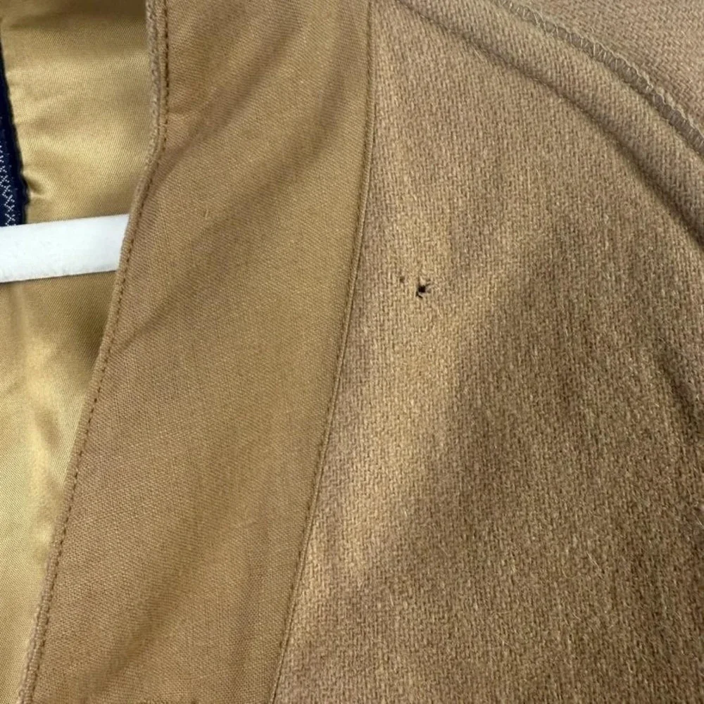 Vintage Burberrys Coat Mens 58 Regular Camel Wool Camelhair‎ Made in England 90s